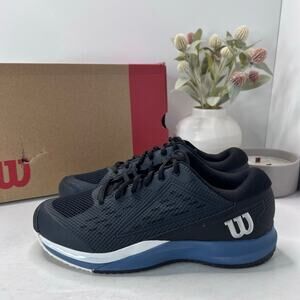 Wilson Rush Pro Ace Tennis Lace Up Shoes Blue WRS330090 Men's 7 Tried On